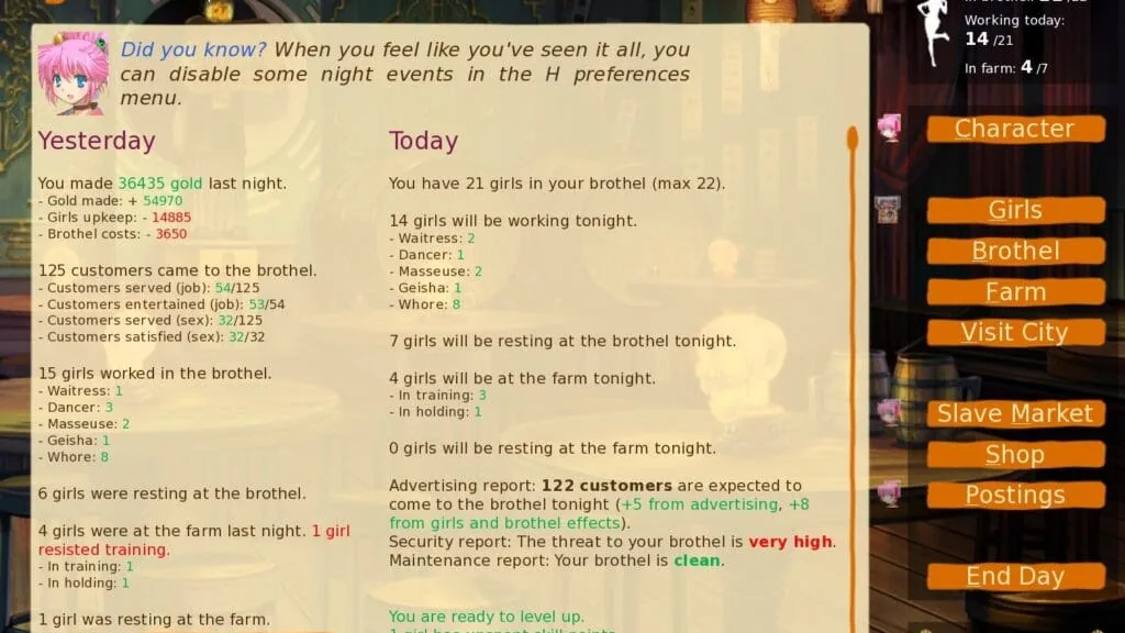 Brothel King screenshot 2