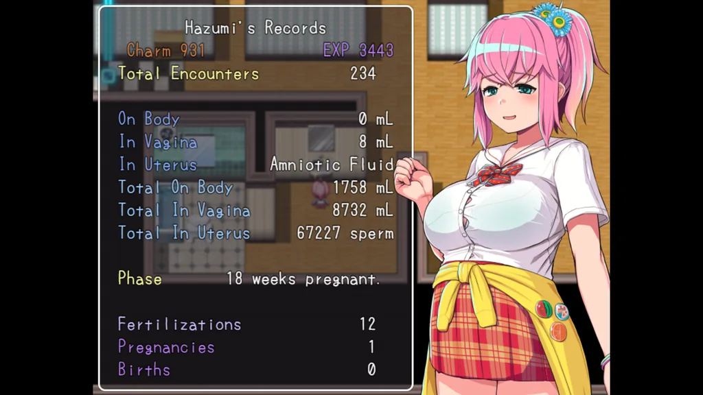 Hazumi and Pregnation screenshot 2