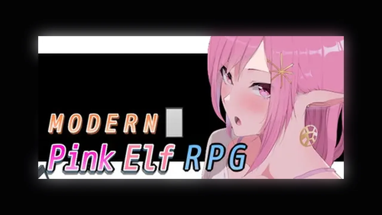 Modern Pink Elf RPG banner
