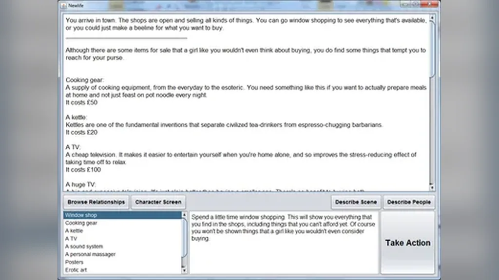 Newlife screenshot 2