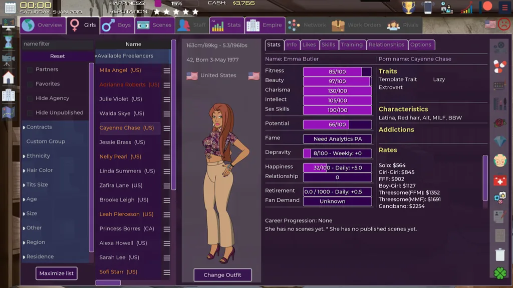 Porn Empire screenshot 2