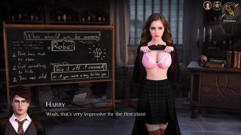 With Hermione screenshot 2